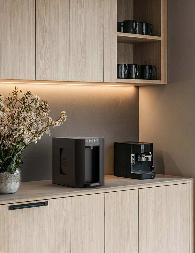 Robinet d'eau dans une cuisine propre